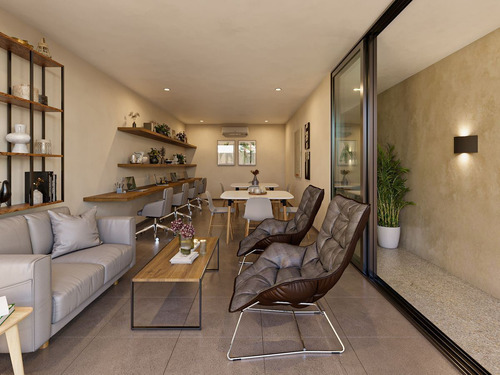 Departamento(2r) En Venta En Alma Condo, Temozón Norte