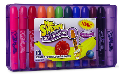 Mr Sketch - Crayones De Gel Con Aroma De 12 Quilates