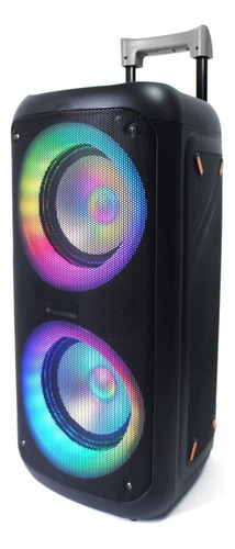Parlante Portatil Con Luces Led Stromberg Punch 80 Watts 