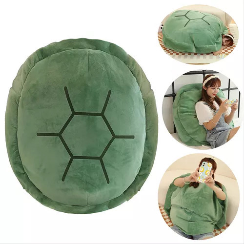 Almohadas De Concha De Tortuga Usables, Ropa De Tortuga,60cm