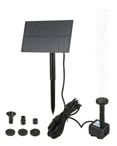 Fuente Solar For Baño De Pájaros Con Panel, Baño For Pájar