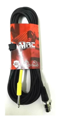 Cabo Mac Desbalanceado Xlr + P10 Classic Mc25pb 25ft - 7,62