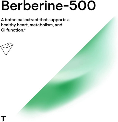 Imagen 4 de 7 de Thorne Berberine-500 Berberina X 60 Caps