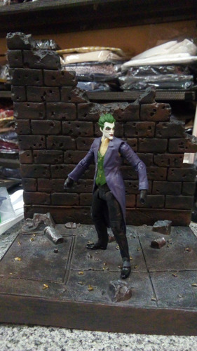 Dc Multiverse, Joker, Arkham Origins, 4 Pulgadas!! (Usado)