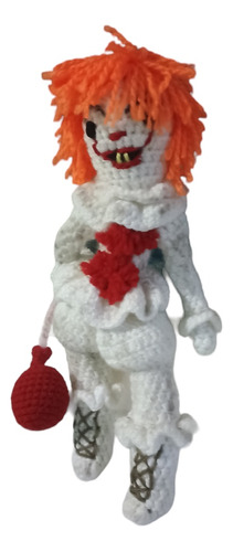 Muñeco Amigurumi Tejido A Mano Artesanal Pennywise