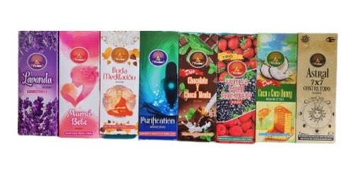 Imagen 2 de 3 de 12 Cajitas 20 Inciensos = 240 Unidades Variedad De Aromas