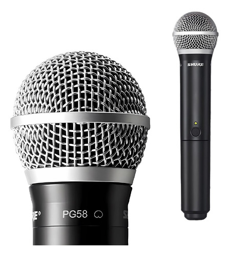 Micrófono Inalambrico De Mano Uhf Shure Blx24/pg58-m15