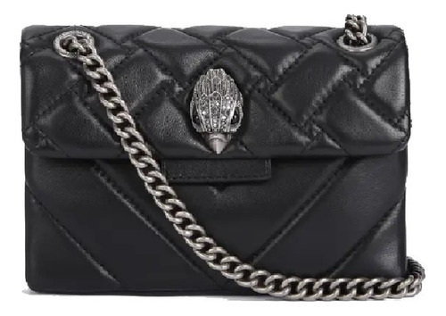 Bolsa Kensington Kurt Geiger Negro/plata Mini 1470800109 Color Negro