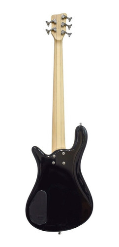 Imagen 2 de 10 de Bajo Eléctrico Warwick Streamer Lx 5 Black Hp Chrome