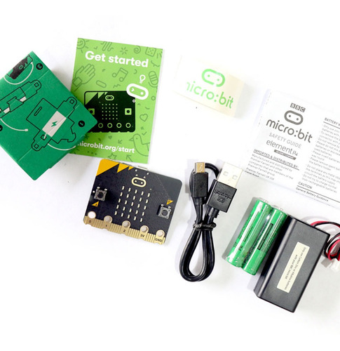 Kit Microbit Go Bundle, Pequeña Computadora Programable.