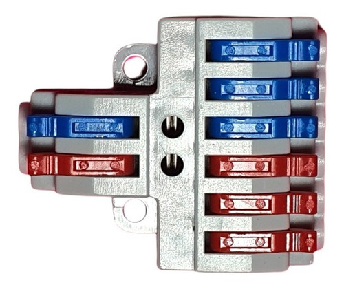 6 Splitter Electrico 2 A 6 Vias 400 Volts 32 Ampers 28-18 Aw