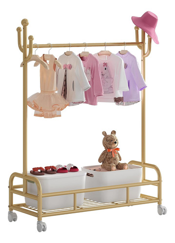 Perchero Para Niños Con Ruedas
