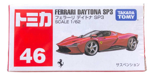 Ferrari Daytona Sp3 Tomica A Escala Coleccionable