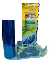 Comprar Rollo Laminex Papel Polarizado Para Faros Color Azul 2 Metro