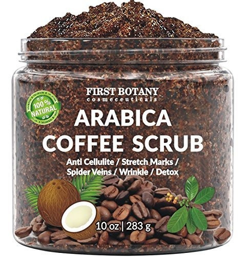 100 Arábica Natural Exfoliante De Café Con Café