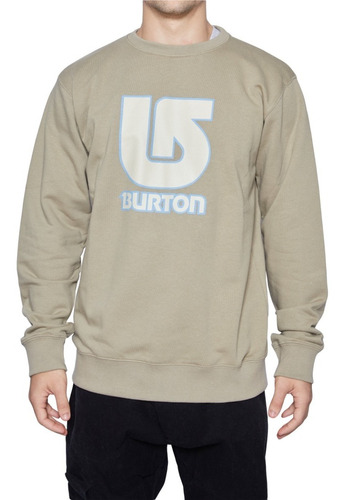 Buzo Cuello Redondo Burton Logo Vertical