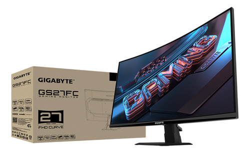 Monitor Gamer Curvo 27 Gigabyte Gs27fc Us 1ms 180hz Freesync