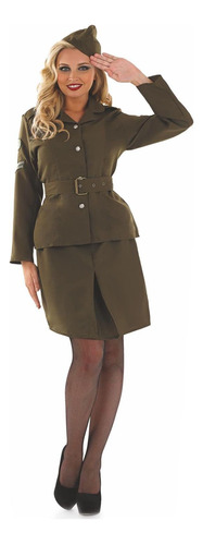 Fun Shack Disfraz De Ejército Para Mujer, Disfraz Militar Pa