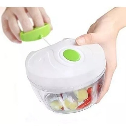 Imagen 2 de 9 de Triturador Manual (envio Gratis) Vegetales Picador Multiuso