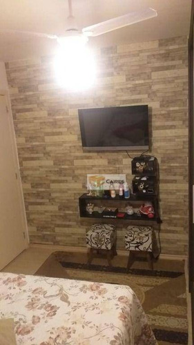 Imagem 5 de 20 de Apartamento Com 2 Dormitórios À Venda, 50 M² Por R$ 206.700,00 - Loteamento Parque São Martinho - Campinas/sp - Ap8060