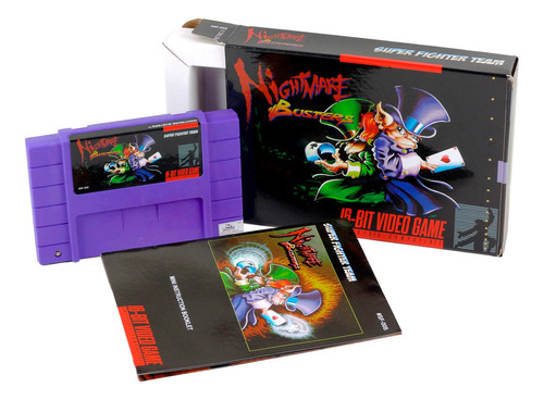 Nightmare Busters Super Nintendo Snes Completo