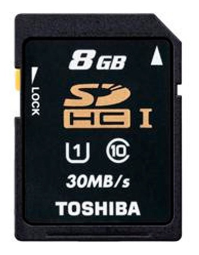 Memoria Sd Toshiba 8gb Clase 10 Bulk 30mb/s Dmaker