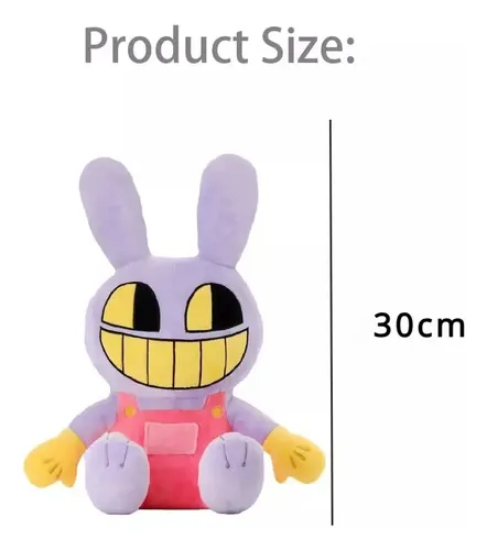 Jax-30 Cm New The Amazing Digital Circus Plush, 1 Unidade
