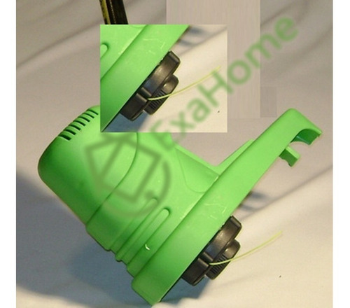 Imagen 7 de 7 de Bordeadora Electrica 600w Con Carrito Doble Ruleman Jardin