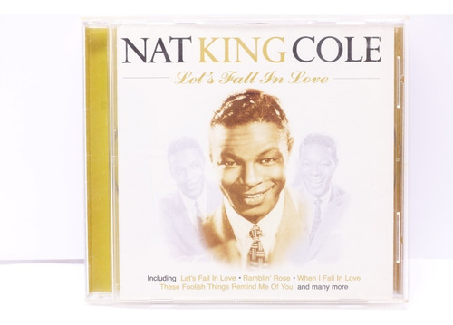 Cd Nat King Cole Let's Fall In Love 1998 Made In Uk