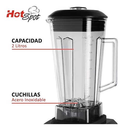 Vaso licuadora Hot Spot de 2 litros – ZONA CHEF