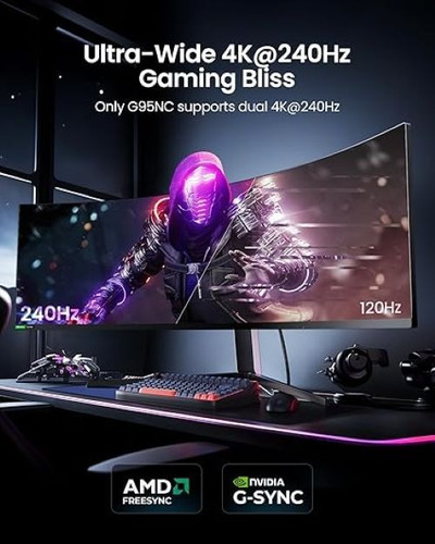 Cable Trenzado Displayport 2.1,16k@30hz,8k@120hz 40gbps Hdr
