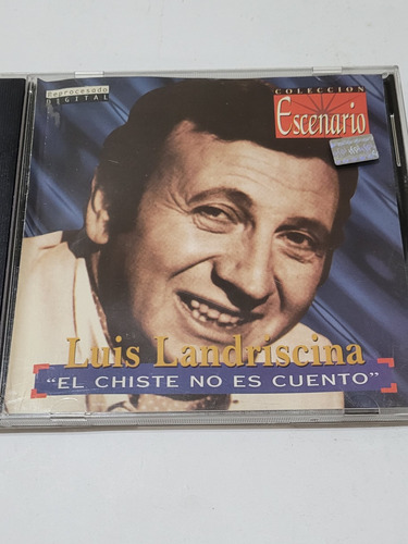 Cd,luis Landriscina,el Chiste No Es Cuento,colecc.escenari 