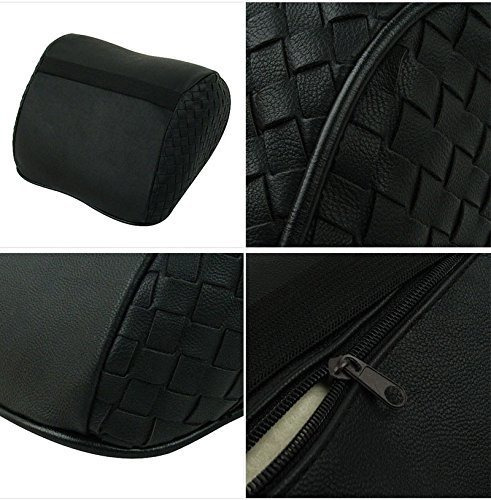 Imagen 5 de 7 de Vip Negro Arte Memoryform Asiento De Coche Cojines Almohada