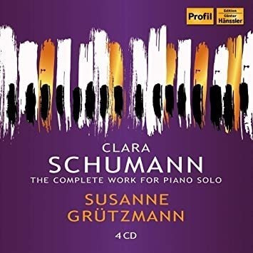 Schumann / Grutzmann Complete Work For Piano Solo 4 Cd Boxed