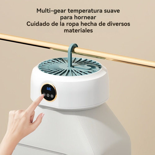 Secadora Portátil Plegable Para Ropa Con Temporizador