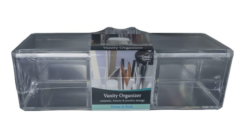Organizador De Brochas De Tocador Acrílico Tapa Simply Home