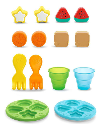 Vtech Leapfrog Canasta De Picnic. Luces, Frases Y Musica. Color Amarillo