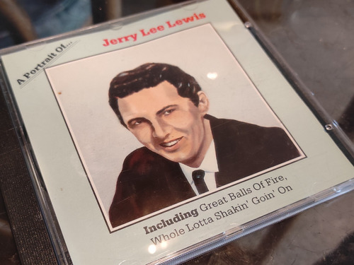 Jerry Lee Lewis Cd A Portrait Of Original Escaso Colección 