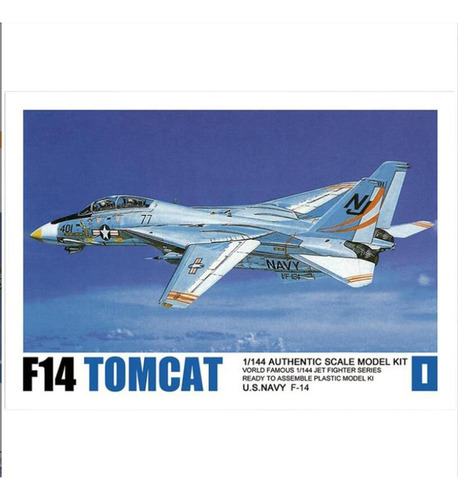 R 1/144 Kits De Aviões De Combate Montados Em 4d F14