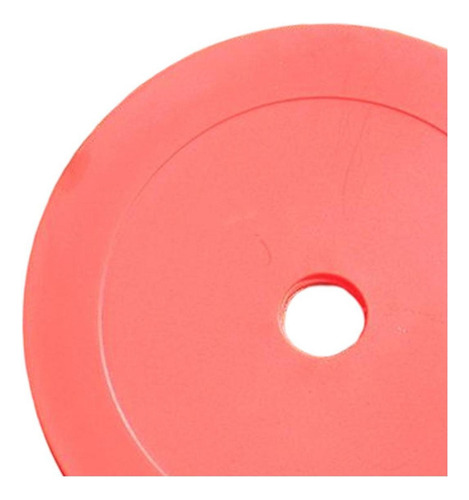 10 Unidades Discos Suelo Cono Plano Rojo