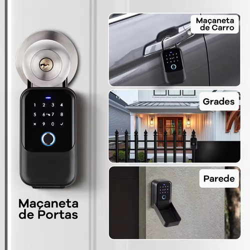 Guarda Chaves Eletrônico A Prova De Água Senhas Remoto App