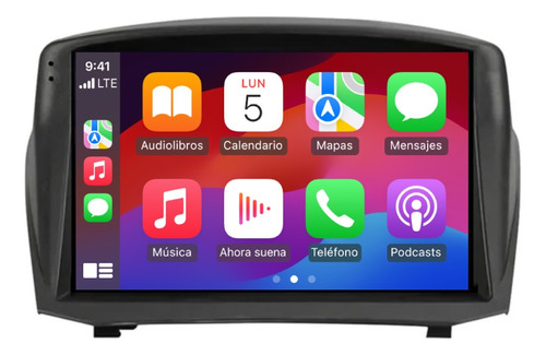 Radio Android 4/64 Gb Ford Fiesta 2014-18 Carplay Androidcar