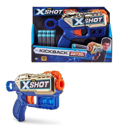 X-shot - Royale Kickback - 8 Dardos