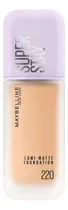 Comprar Base de maquillaje líquida Maybelline Super Stay Lumi Matte Base de Maquillaje tono 220 - 40mL