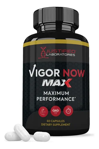 Vigor Now Max 1600mg Fórmula De Salud Para Hombres 60 Cápsul