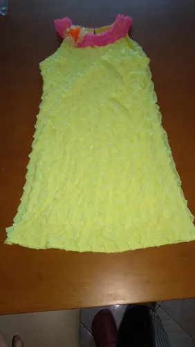 Vestido Para Nina Talla 10 (Usado)