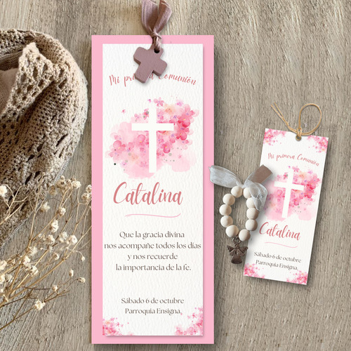 Kit Imprimible Comunion Bautismo Confirmacion - Mod. 20