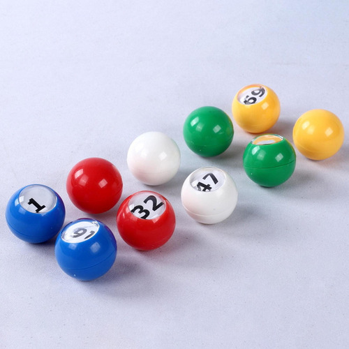 Bolas De Bingo Para Llamadas Con Accesorios Para Ventanas De