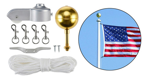 De Herrajes For Mástiles De Bandera For Exteriores Gancho