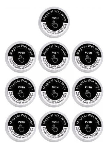 6 Toalla Comprimida Cuerpo Servilleta Tejido Cara Moneda